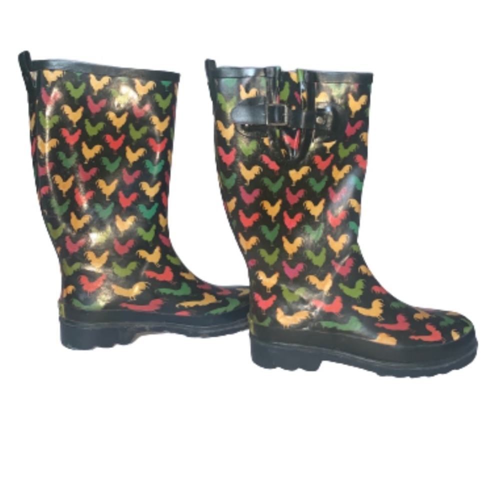 Western Chief Chicken Farm Tall Rain Boot - Picture 6 of 10